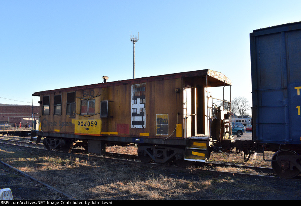 Chessie Caboose on TFT Train